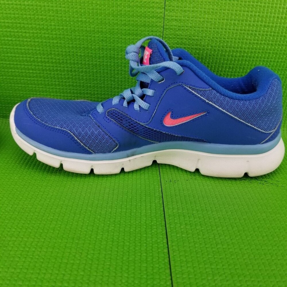 ✅Nike Women's Flex Experience RN 3 652853-401 Blue Pink Running Shoes Size 8 - Picture 8 of 16
